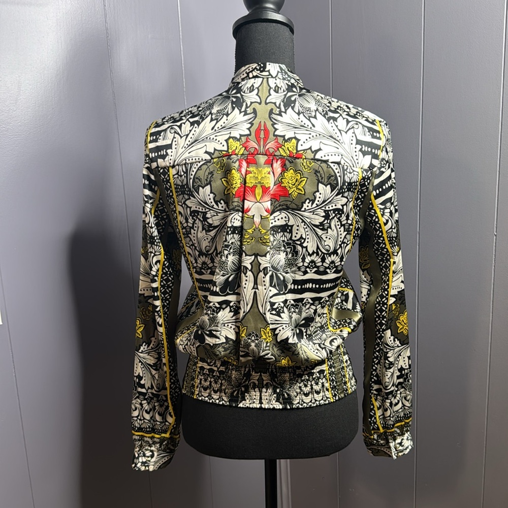 bebe pattern blouse - Picture 4 of 6